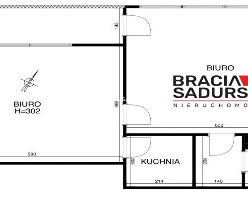 Biuro na wynajem/ 68m2