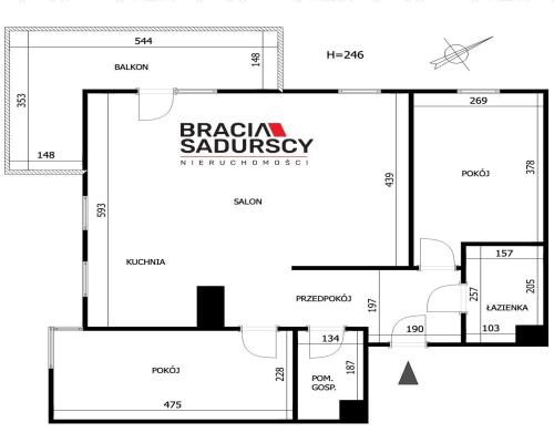 GUSTOWNE, Z DUŻYM BALKONEM W NOWYM BUDOWNICTWIE