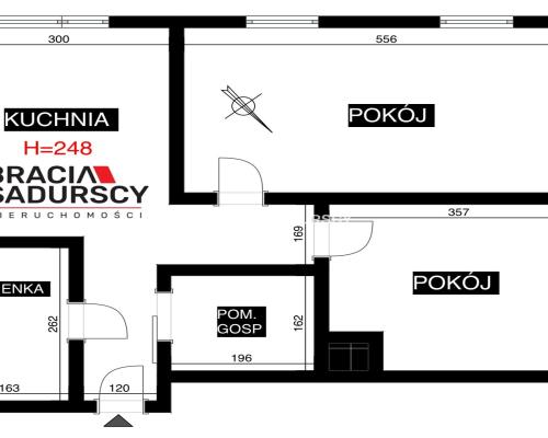 SŁONECZNE, 2-POKOJOWE NA RUCZAJU