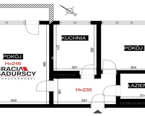 Do sprzedaży mieszkanie położone na spokojnym osiedlu w dzielnicy Łagiewniki - Borek Fałęcki o łącznej powierzchni 37,53 m 2  o