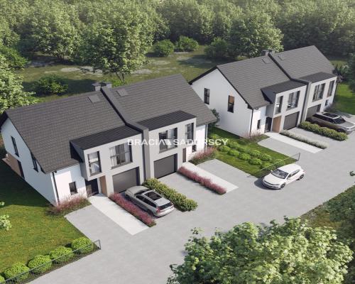 ZIELONKI dwupoziomowe Mieszkanie 75 m z ogródkiem