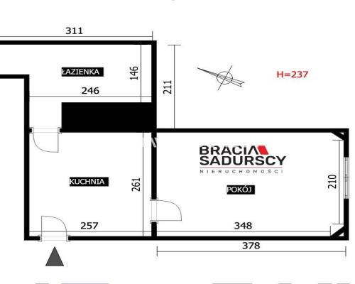 Lokal pod Airbnb/biuro – Stare Miasto, 22,9 m²