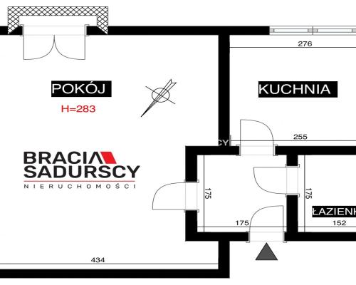 Kameralny blok | Kawalerka | 38m2