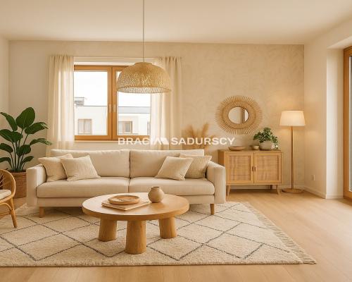 Grzegórzecka, 3 pokoje z tarasem