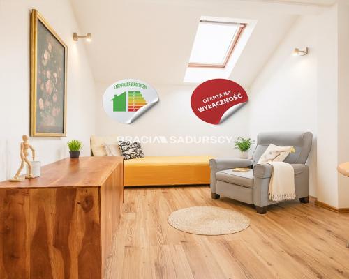 27m2 z piwnicą, klimatyzacją i widokiem na Kopiec