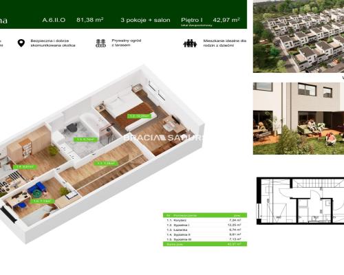 Nowa Pradolina mieszkaniez 2 poziomowe