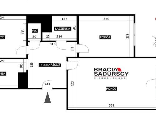 3 pokojowe ul. Skarżyńskiego, Kraków