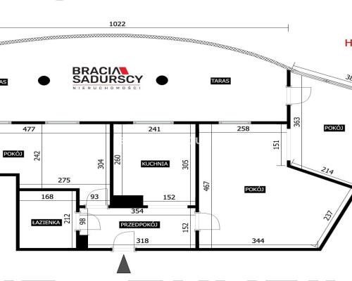 Mieszkanie z tarasem