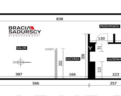 Kawalerka, ul Meiera, Kraków