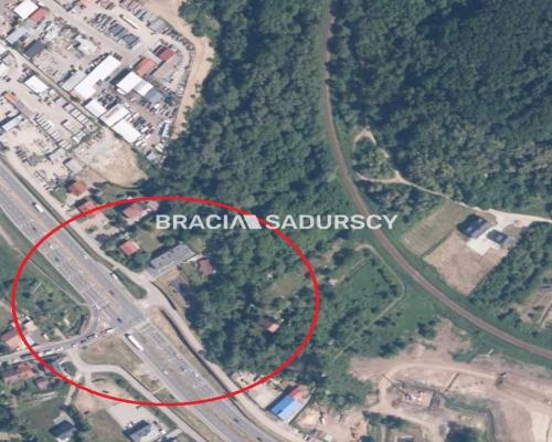 Działka w rejonie ul. Wielickiej w Krakowie