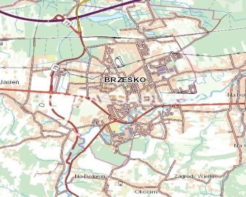 Działka produkcyjno-usługowa Brzesko