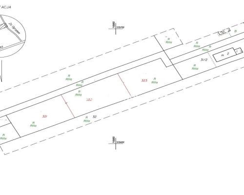 Ogrodzona działka budowlana 27ar WADÓW