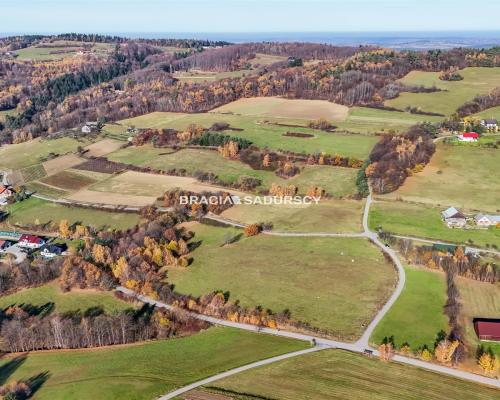 Widokowa działka w Beskidzie Wyspowym