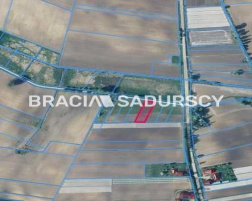 Działka budowlano-rolna o pow.: 1416 m2