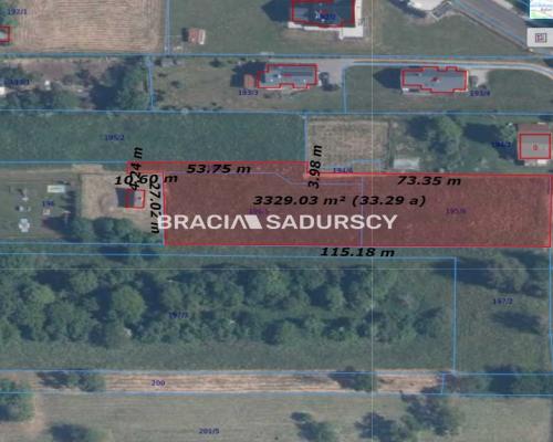 Działka budowlana o pow. 34a w Kleszczowie