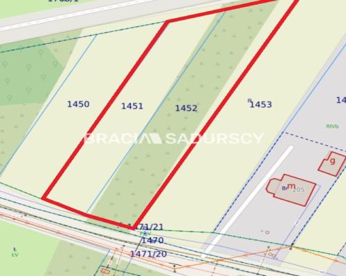 Działka produkcyjno – usługowa w Morawicy