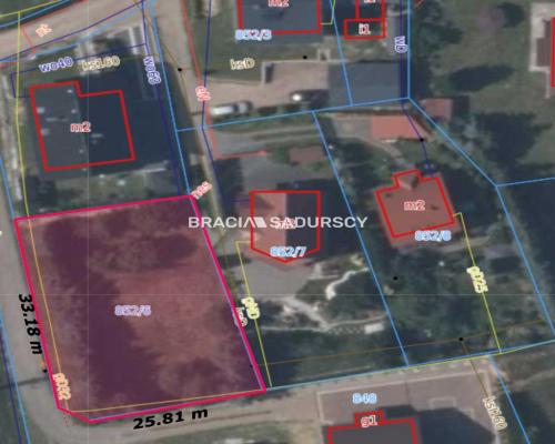 Działka budowlana Zakliczyn gm. Siepraw