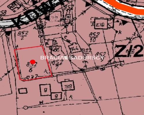 Działka budowlana Zakliczyn gm. Siepraw