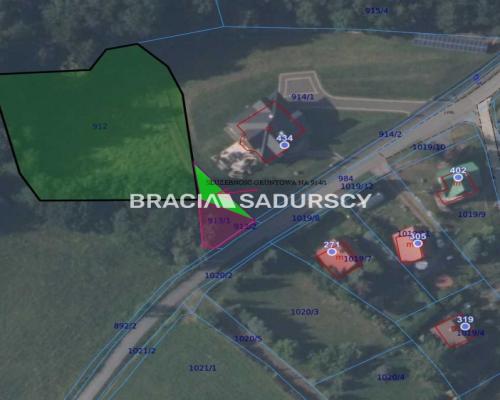 Działka budowlana o pow. 16 arów w Żegocinie!