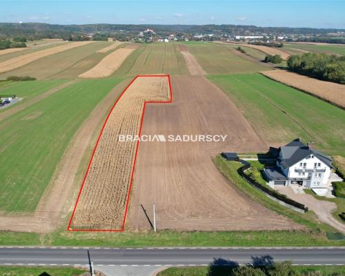 Działka budowlana Cholerzyn, gmina Liszki.