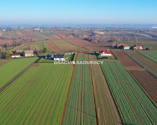 Działka budowlana 4200 m2, Celiny blisko Krakowa
