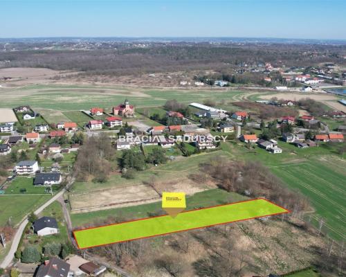 Działka budowlana 17 arów w Wołowicach!
