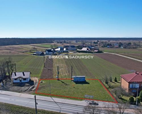 Ispina piękna działka budowlana 866 m2