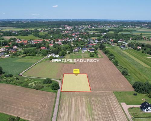 Działka z pozwoleniem na budowę w Wołowicach!