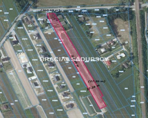 Działka budowlana o pow. 83 ar&oacute;w w Krakowie - Nowej Hucie   
 
Przedmiotem oferty jest działka o nr  301/2    położona w