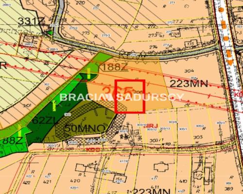 Widokwa działka budowlana Byszyce, gmina Wieliczka