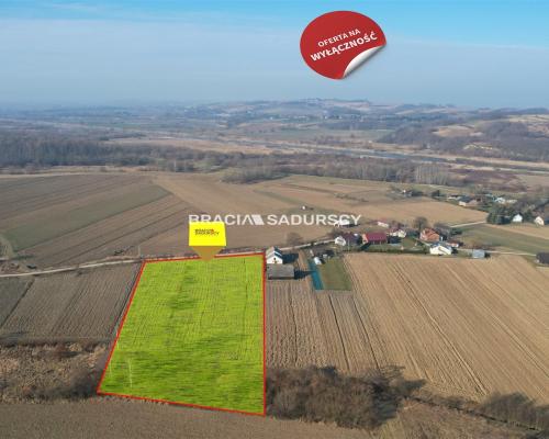 Popędzyna działka z możliwośćią uzyskania WZ