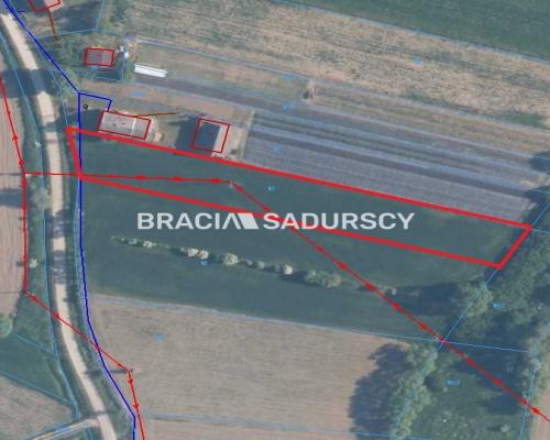 Popędzyna działka z możliwośćią uzyskania wz