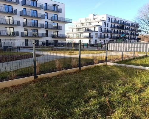 Apartament z ogródkiem w nowym budownictwie