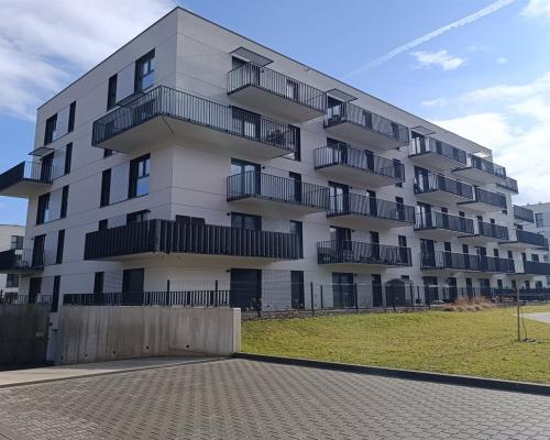 Apartament z ogródkiem w nowym budownictwie