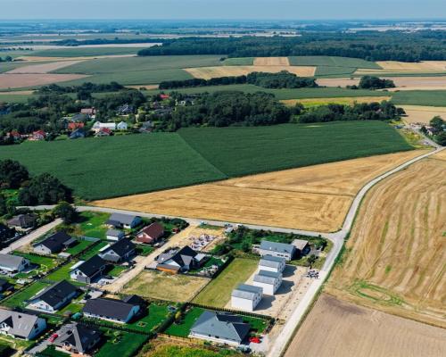 Działki na sprzedaż, powierzchnie od 626 do 813 m2