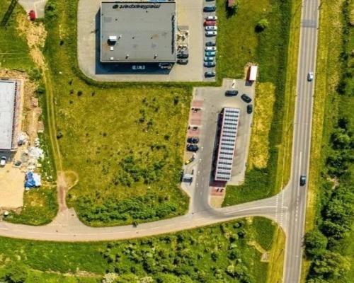 Teren inwestycyjny przy centrum handlowym ARENA