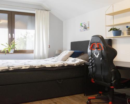 Przytulny wolnostojący dom z ogrodem