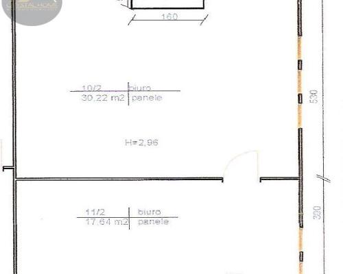 Biuro 48m2, parking / gotowe do wprowadzenia