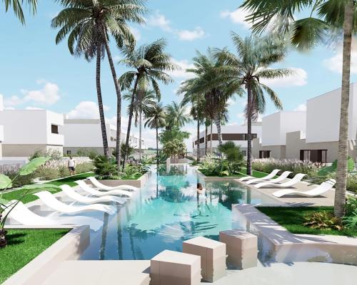 Apartament z dużym tarasem 2 km od plaży