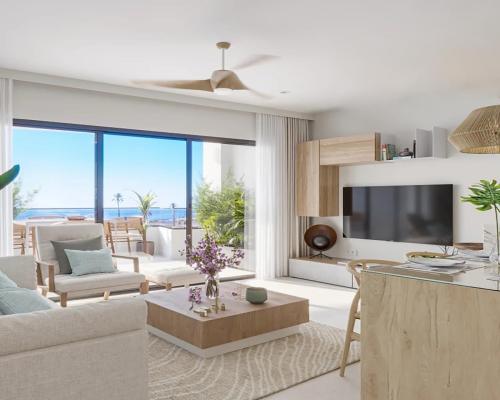 Nowoczesny apartament w pierwszej linii w Lo Pagan