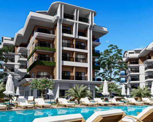 Nowoczesne apartamenty w Alanyi - dzielnica OBA