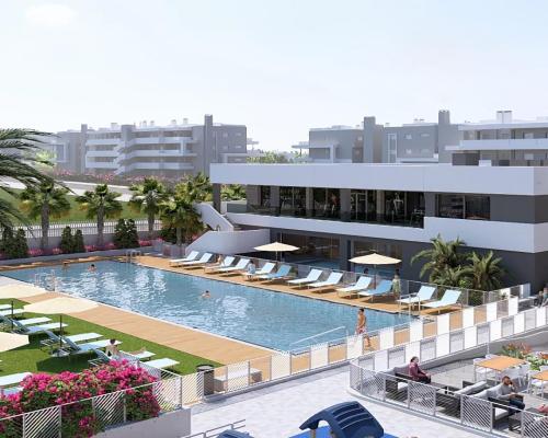 Apartament blisko różowego jeziora w Torrevieja