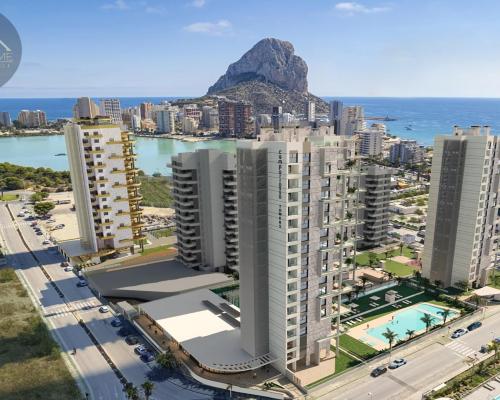 apartamenty z widokiem na morze w Calpe