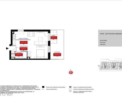 Mieszkanie z ogródkiem nad rzeką!