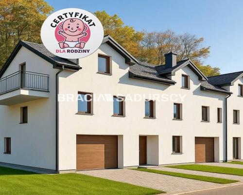 Wygodne domy pod lasem w Podgórkach Tynieckich.