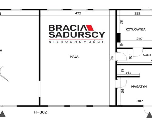 Dom wolnostojący pod działalność gospodarczą 170m2