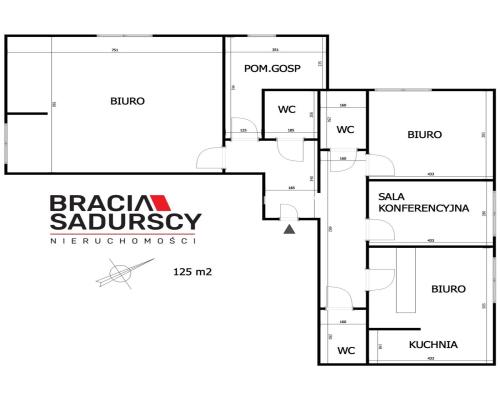 Lokal / biurowy / usługowy / 125 m2
