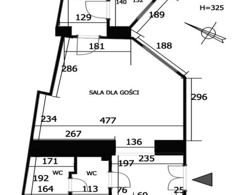 Lokal w centrum miasta z działającą restauracją