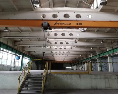 Niepołomice hala produkcyjna z 2 suwnicami