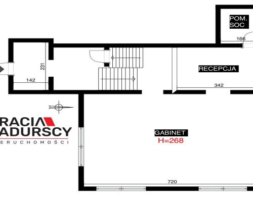 Przestronny lokal usługowy 270 m² – Zakopiańska